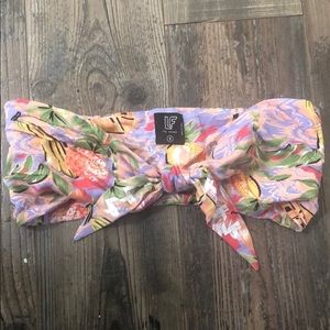 LF bandeau tie front top S
